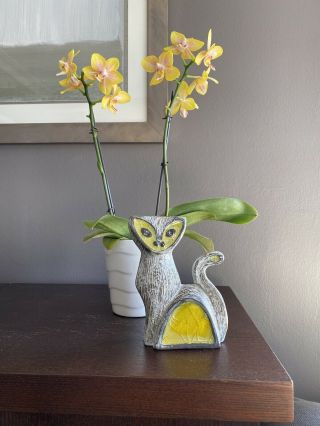 Jonathan Adler Glass Menagerie Cat Vase Rare