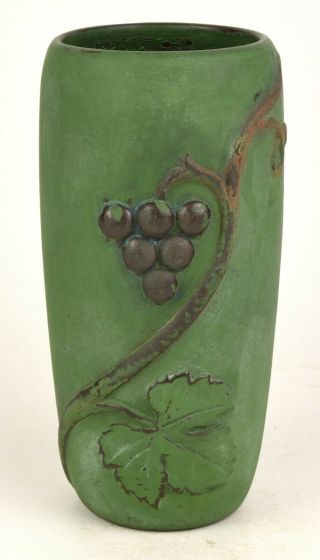 Weller Pottery Kenova 9.  5 " Tall Arts And Crafts Matte Green Vase
