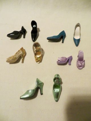 Gene/tyler/alex Doll: 5 Pairs Of Shoes - Various Brands/ Lot3