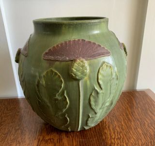 Door Pottery Round Thistle Vase,  Scott Draves,  Limited 3
