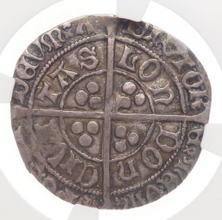 England.  Henry Vii.  1485 - 1509,  Silver Groat,  S - 2193,  Ngc Vf30