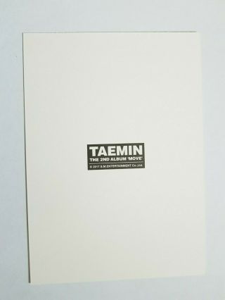 K - POP SHINee Taemin 2nd Album 