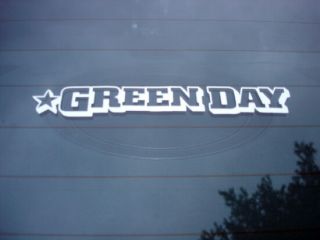Green Day Punk Rock Band Decal Sticker