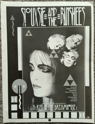 Siouxsie And The Banshees - A Kiss In The Dreamhouse 1982 Full Page Uk Mag Ad