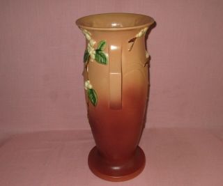 Roseville Pottery Arts & Crafts Snowberry Floor Vase IV - 18 