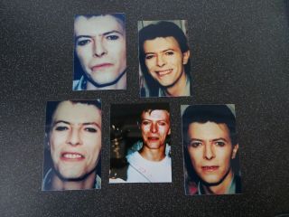 David Bowie - Photos - 1980 - York - Elephant Man - Rare - Fan Pics X 5