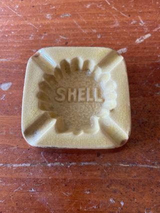 Uhl Pottery Shell Ashtray