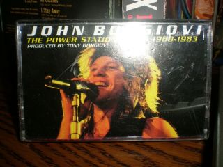 Bon Jovi Power Station Years 1980 - 83 Cassette Tape Slippery When Wet These Days