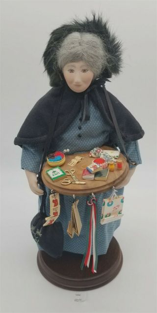 Lmas Artisan Porcelain Doll 1979 Peddlar Sara By Lorraine Defeno