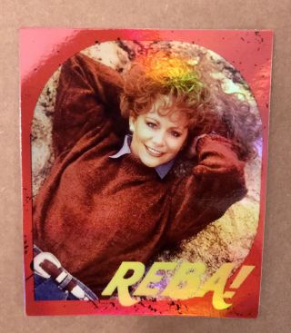 Reba Mcentire 3x3.  5” Holo - Decal/sticker Custom Vintage/retro 80s Design