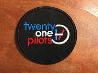 Twenty One Pilots Top Nº1 - Logo Patch - Embroidered Iron On Patch 3 "