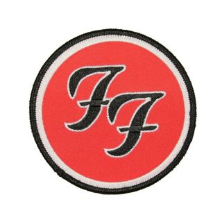 Foo Fighters Ff Logo Patch Music Band Alternative Embroidered Iron On Applique