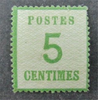 Nystamps France Stamp N4 Og H $125 Signed
