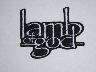 Lamb Of God Iron On Embroidered Patch