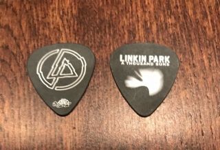 Linkin Park - A Thousand Suns 2010 Tour Guitar Pick Chester Bennington Black
