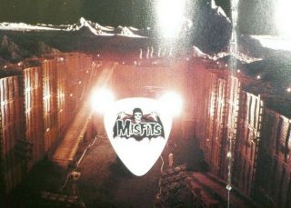 Misfits Glenn Danzig " Signature " / Band Logo Guitar Pick " Dirty Black Summer "