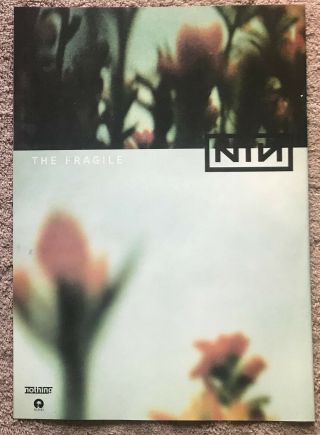 Nine Inch Nails - The Fragile 1999 Full Page Uk Mag Ad