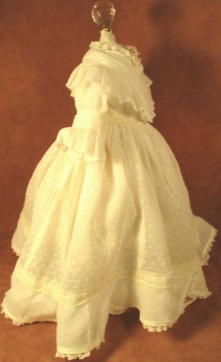Vintage Doll Dress for 17 