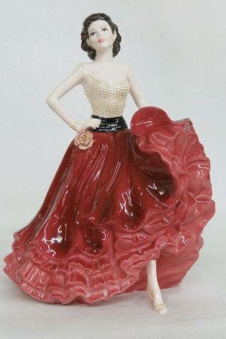Coalport Patricia Ladies Of Fashion Limited Edition Porcelain Figurine 1065b