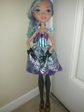 Ever After High Madeline Hatter 28 " Doll Tall " Life Size "