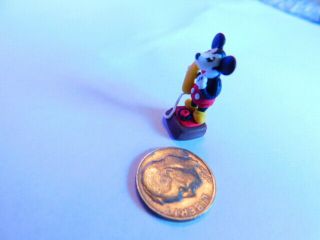 1/12 Scale Dollhouse Miniature Mickey Mouse - Polymer Clay Exquisite 3