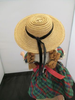 Straw Hat (only) for 14 Inch Madame Alexander Polly Pigtails 2