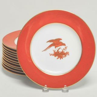 Vintage Set Of 12 Spode Copeland Salad Plates For Tiffany & Co.
