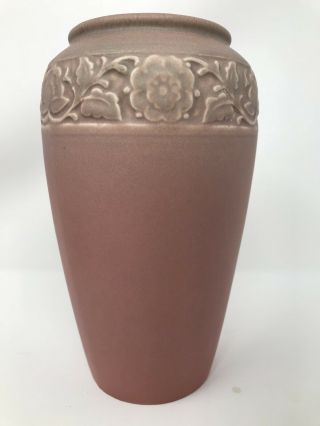 Tall Rookwood Arts And Crafts Vase 1923 Incised Design 2484 9.  25”