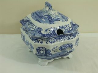 SPODE Blue Italian Soup Tureen - Made in England 2