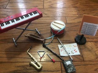 Our Generation Band Music School Set For 18 Inch Dolls Piano Makes Noise