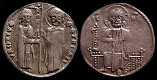 Serbia,  Stefan Uroš Ii Milutin,  1282 - 1321.  Ar Grosh/dinar,