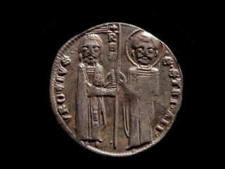 SERBIA,  STEFAN Uroš II Milutin,  1282 - 1321.  AR Grosh/Dinar, 2