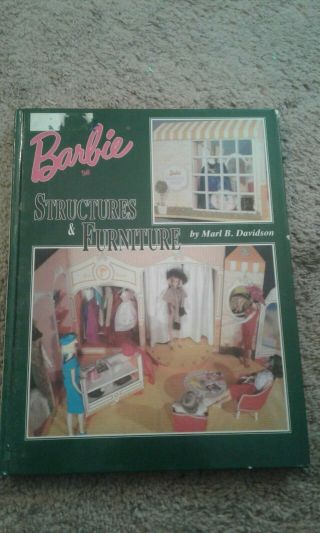 Barbie Structures Furniture Marl B.  Davidson Book