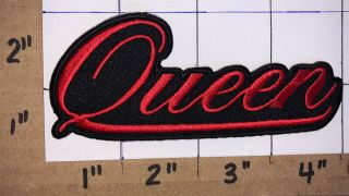 Queen Freddie Mercury Pop Rock Music Crest Emblem Patch