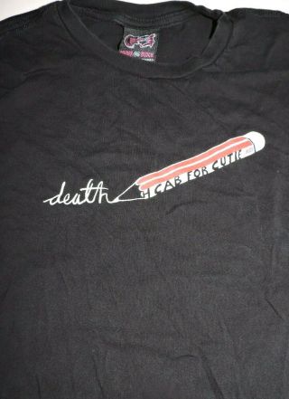 Death Cab For Cutie T Shirt Medium Vintage Black