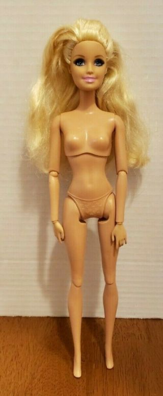 Barbie Life In The Dreamhouse Articulated Rooted Lashes Nude Doll For Ooak