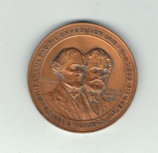 1915 Panama Pacific Exposition Medal Mississippi Dollar Exhibit