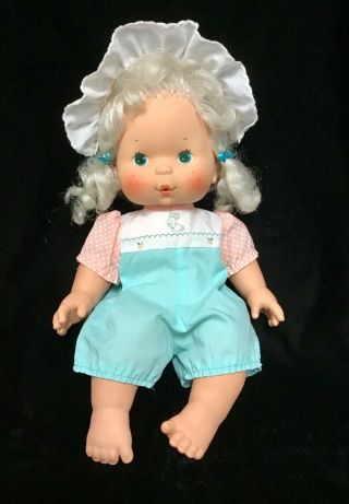 Vintage 1982 Kenner Strawberry Shortcake Baby Apricot Blow Kisses Doll