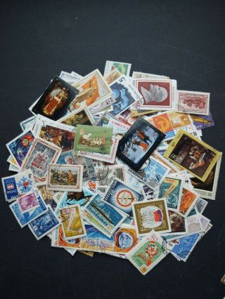 Russia Stamp Accumulation,  Kiloware,  760 All Different Off Paper Stamps