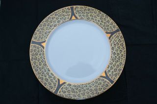Lynn Chase Amazonian Jaguar Dinner Plates - Set Of 5