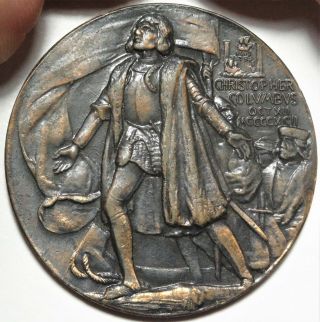 1892 - 1893 Worlds Columbian Expo Saint Gaudens So Called Dollar Medal Hk - 223 38mm