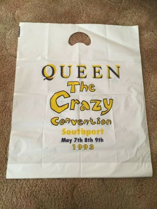 Queen / Fan Club Convention Carrier Bags X 4 Various Dates & Conventions