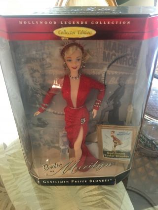 Barbie As Marilyn Doll In Gentlemen Prefer Blondes