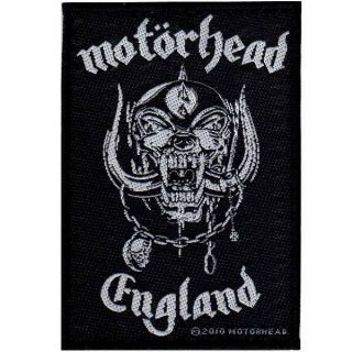 Official Licensed - Motorhead - England Sew On Patch Metal Lemmy