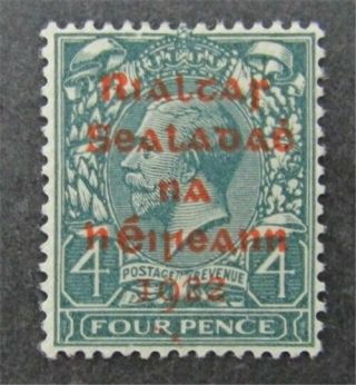 Nystamps British Ireland Stamp 10a Og H $95