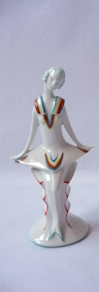 Sitzendorf Art Deco German Porcelain Figurine