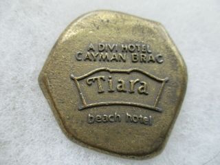 Cayman Brac Tiara Beach Hotel Token Medal A Divi Hotel