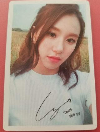 Twice Chaeyoung 3rd Mini Album Twicecoaster Lane 1 Official Photocard