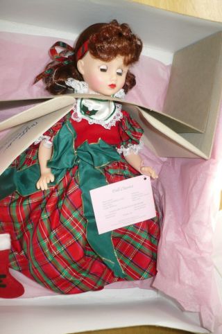 1994 Madame Alexander Doll Christmas Eve,  Wrist Tag Lmtd Edit