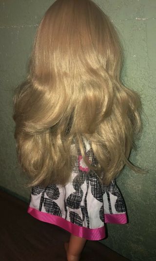 Gotz Puppe 18.  5 inches Play Doll Soft Body Vinyl Limbs Blond Hair 3